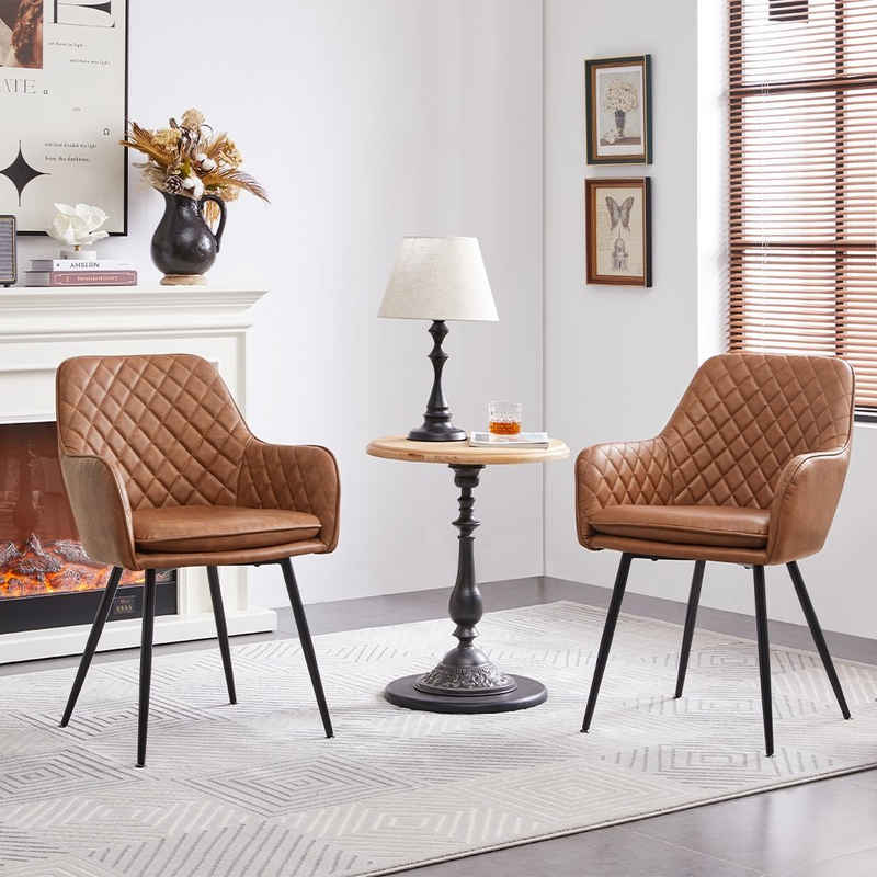 Braune Leder Esszimmerstühle online kaufen | OTTO