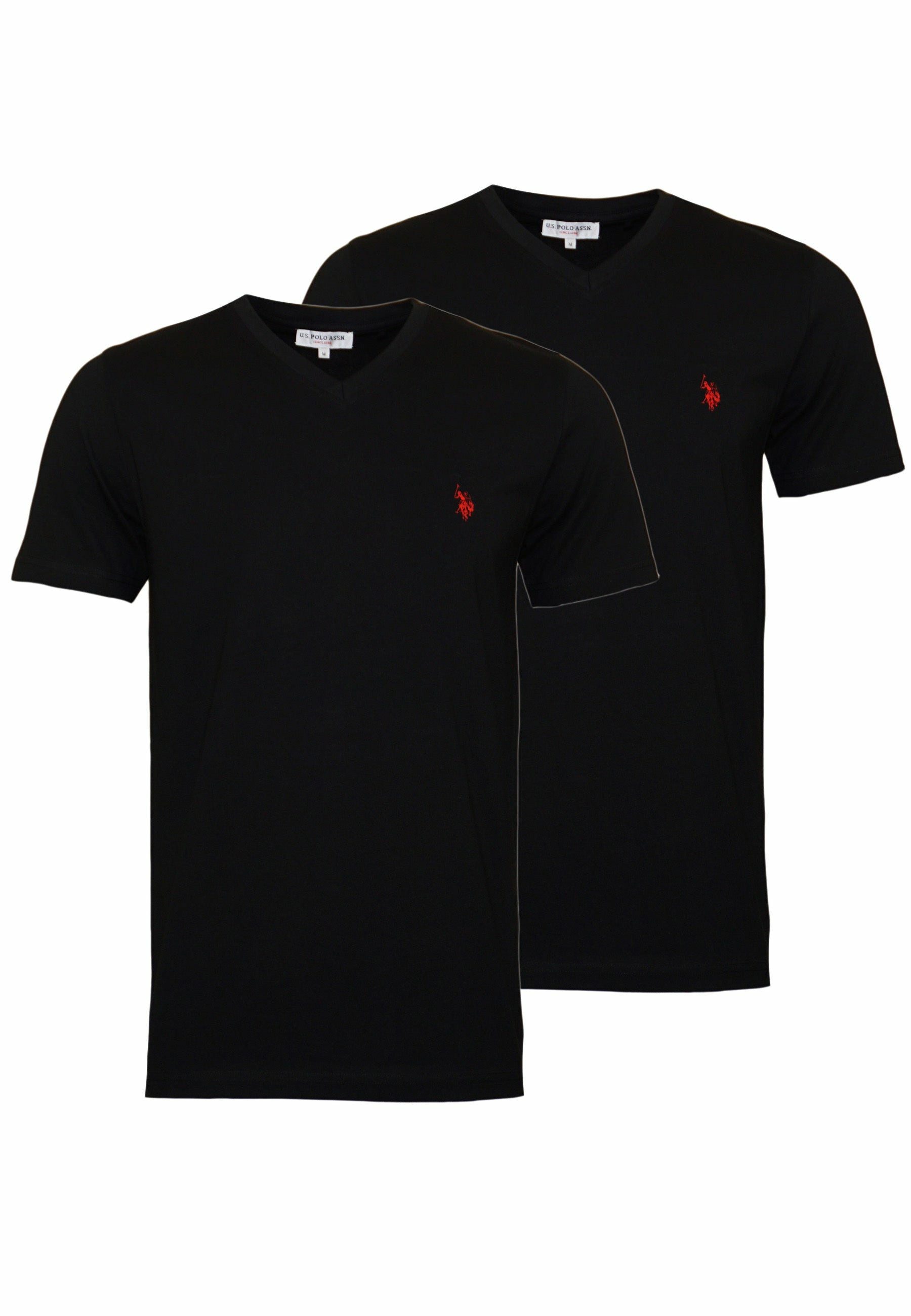U.S. Polo Assn. T-Shirt V-Kragen T-Shirt für Herren (1-tlg., keine Angabe) günstig online kaufen