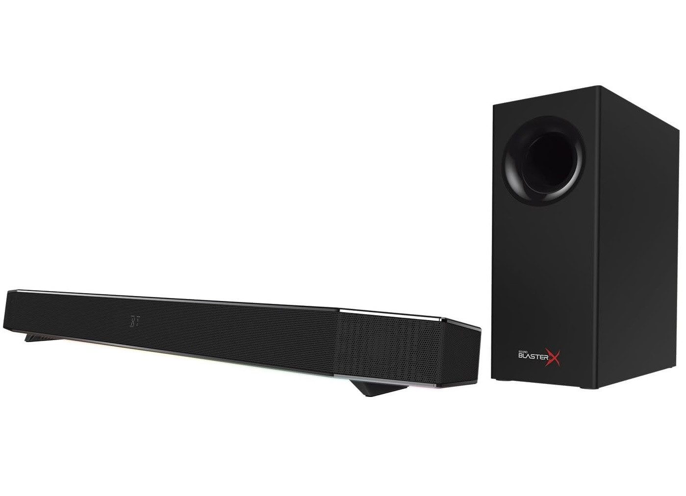 Creative Sound BlasterX Katana RGB Soundbar Gaming Soundsystem Bluetooth-Lautsprecher 2.1 (Bluetooth, 150 W)