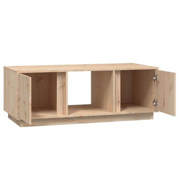 vidaXL Couchtisch Couchtisch 110x50x40 cm Massivholz Kiefer (1-St)