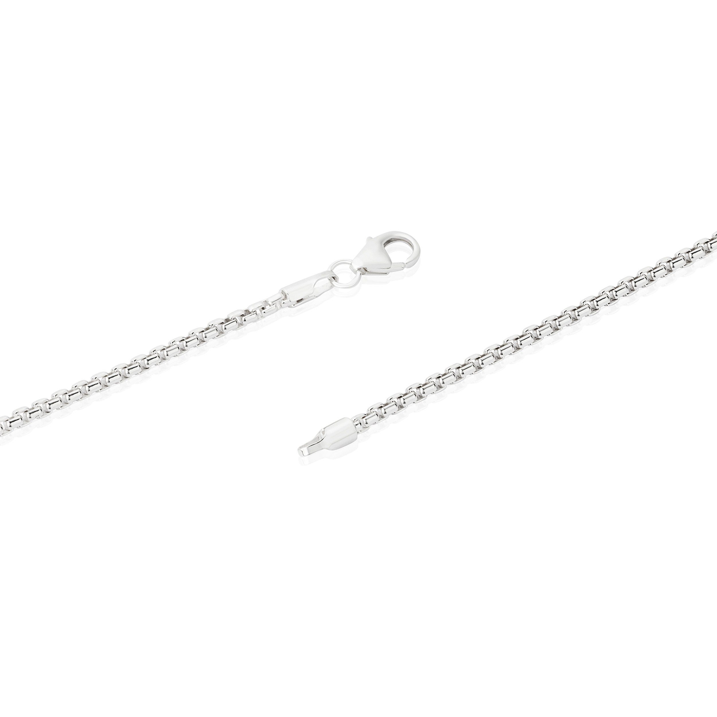 Kette 42cm NKlaus 2,0mm Br Venezianerkette Silberkette Sterlingsilber