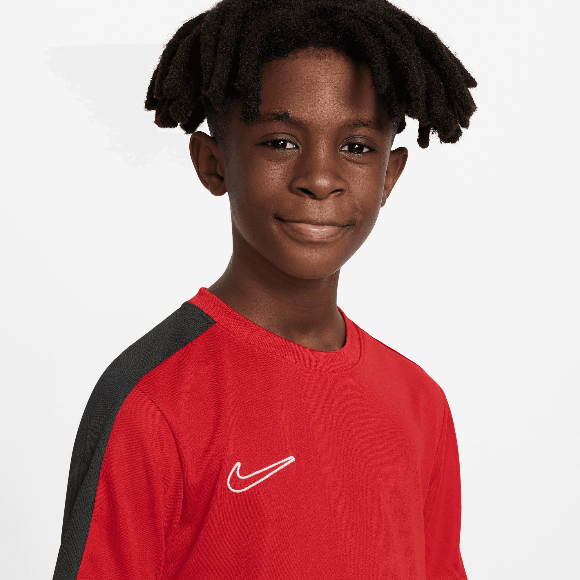 KIDS' TOP UNIVERSITY RED/BLACK/WHITE DRI-FIT ACADEMY Nike Trainingsshirt