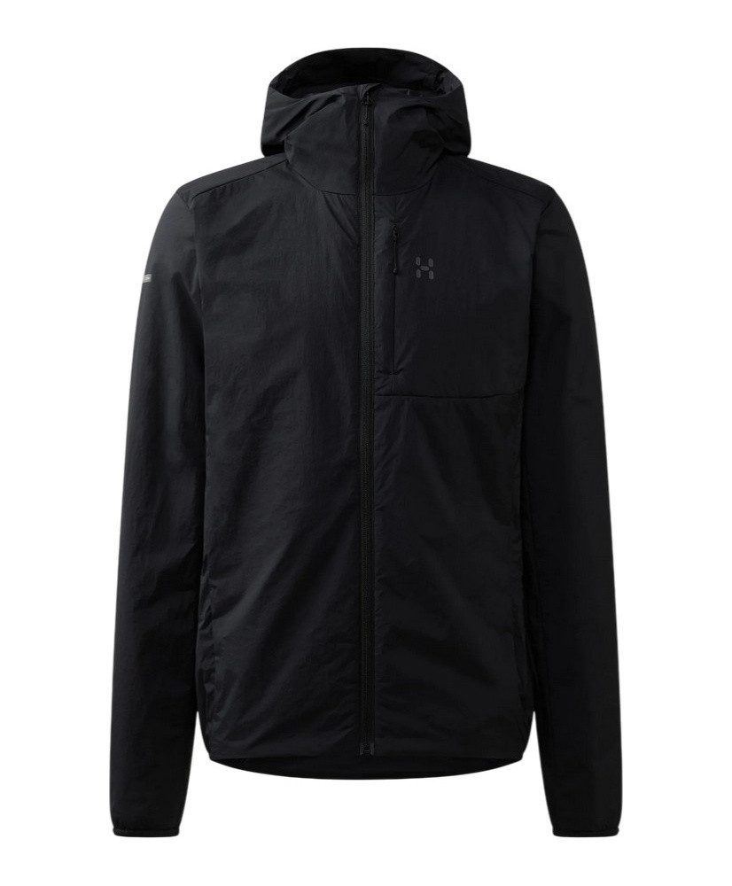 Haglöfs Allwetterjacke Isolationsjacke L.I.M Mimic Barrier Hood schwarz Herren
