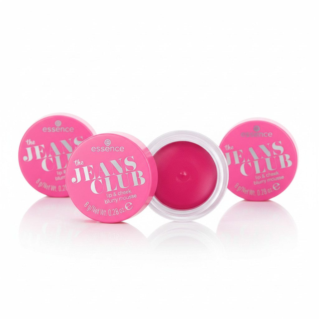 Essence Rouge the JEANS CLUB lip & cheek blurry mousse, 3-tlg.