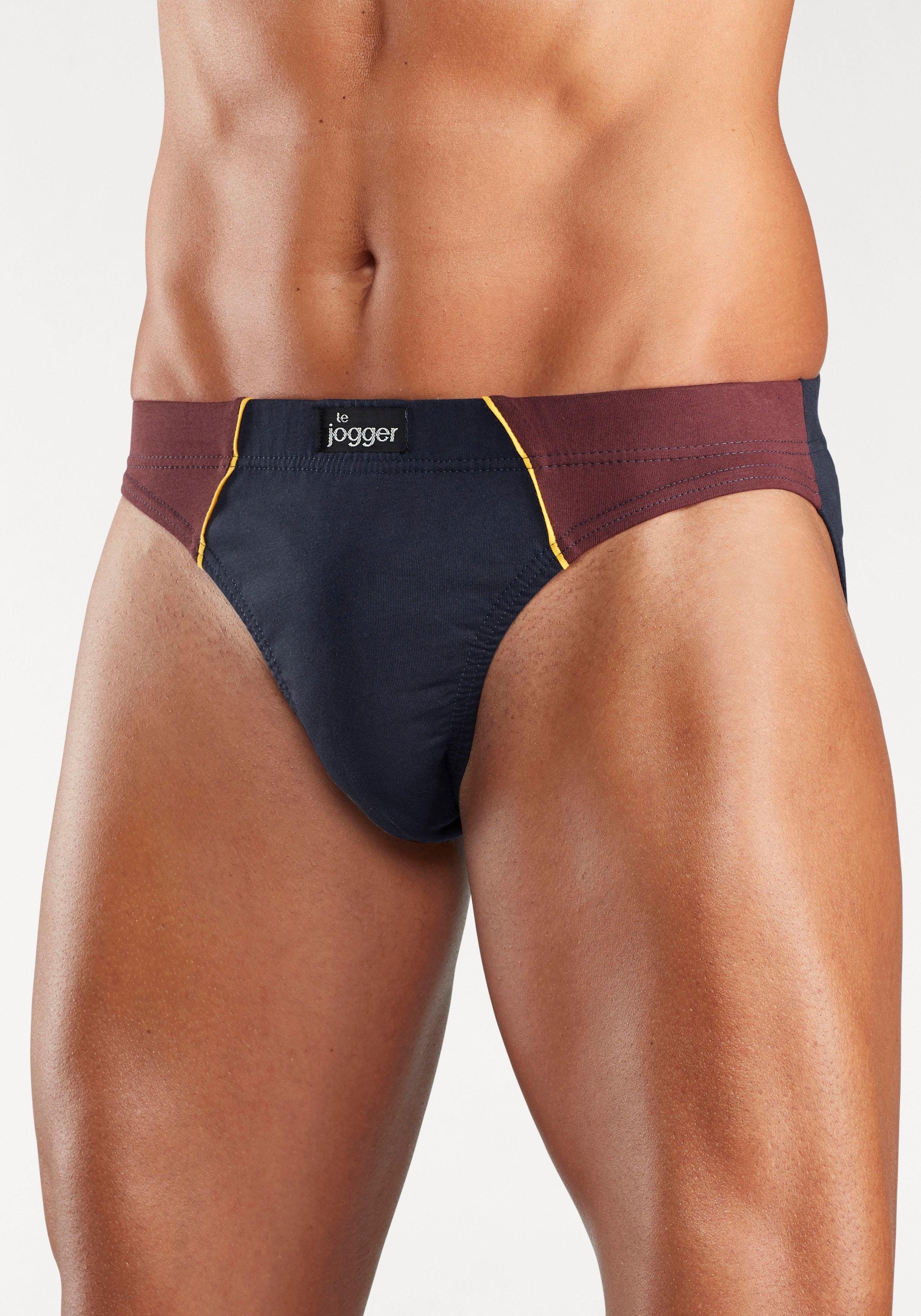 le jogger® Slip (Packung, 12-St) mit Farbhighlights günstig online kaufen