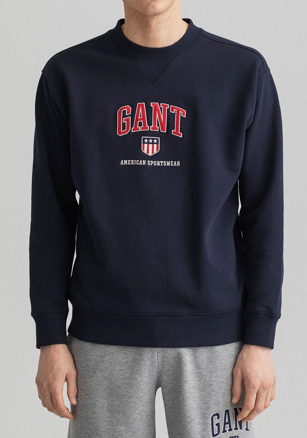 Gant Sweatshirt »D.2 RETRO SHIELD C-NECK SWEAT« | OTTO