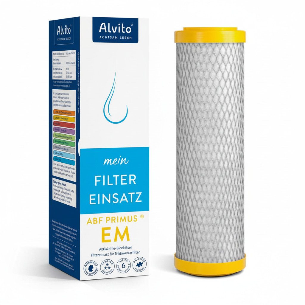 Alvito Aquariumfilter, Auftischfilter PRO Vital - filtern & beleben *Sparpaket*