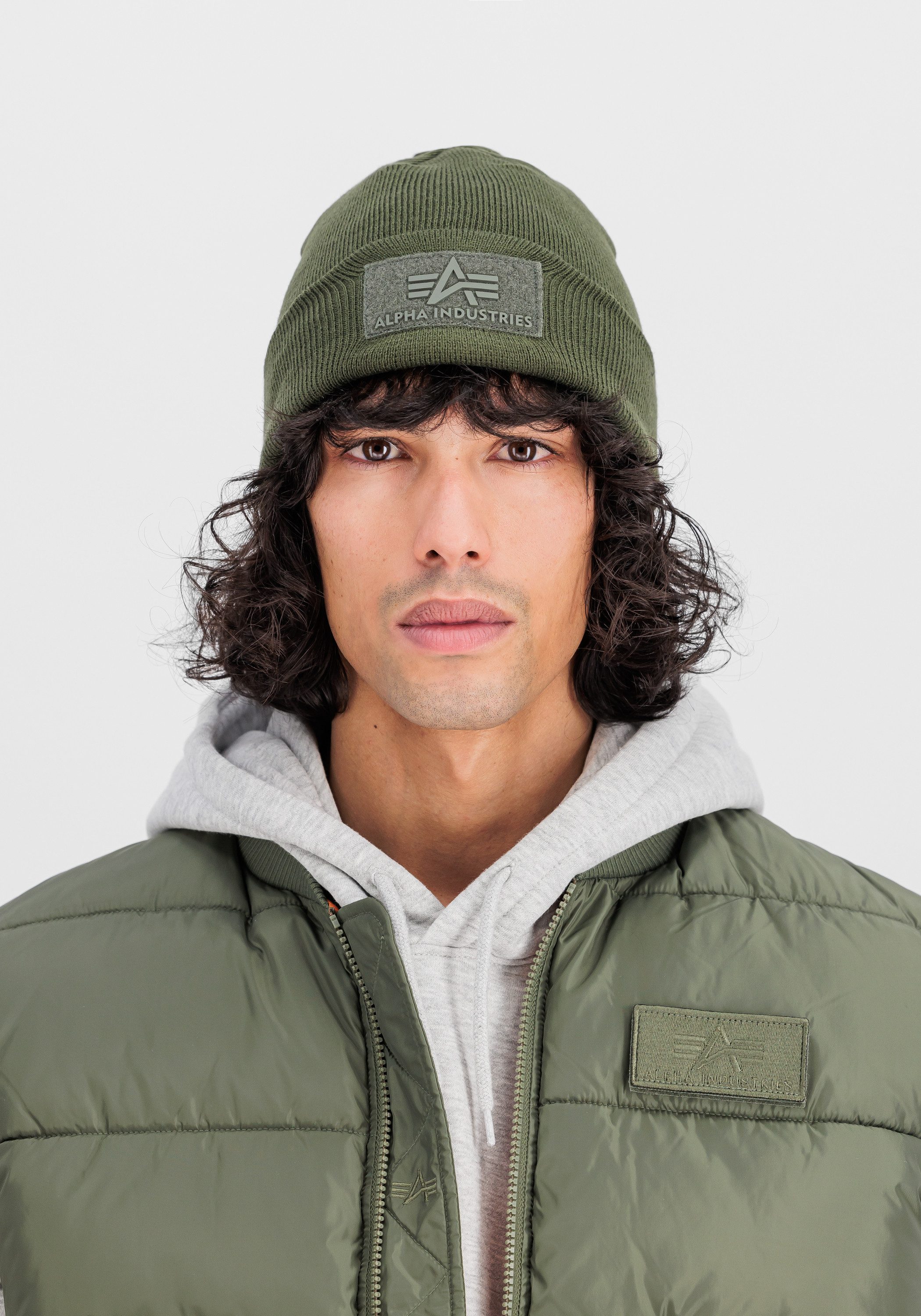 Alpha Industries Skimütze Velcro Beanie