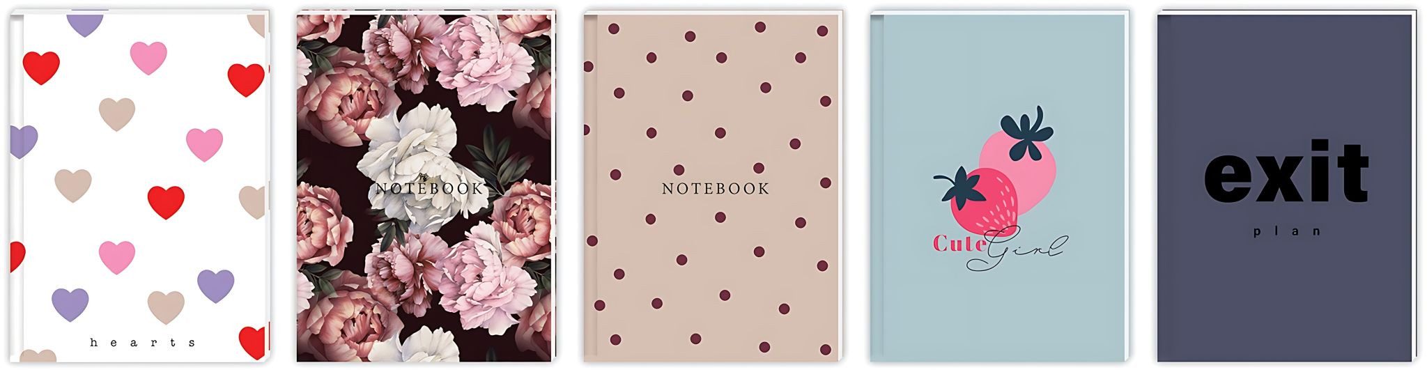 Interdruk Notizbuch Interdruk Premium-Hardcover-Notizbuch A7 80 Blatt 70g/m² 1 Stück