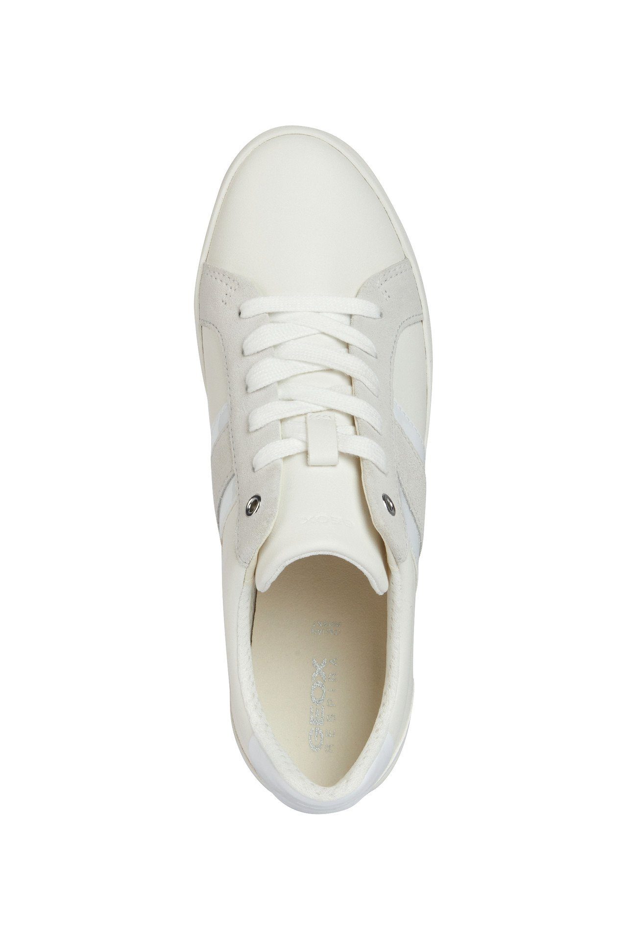 Sneaker Weiß (OPTIC WHITE/WHITE) Geox