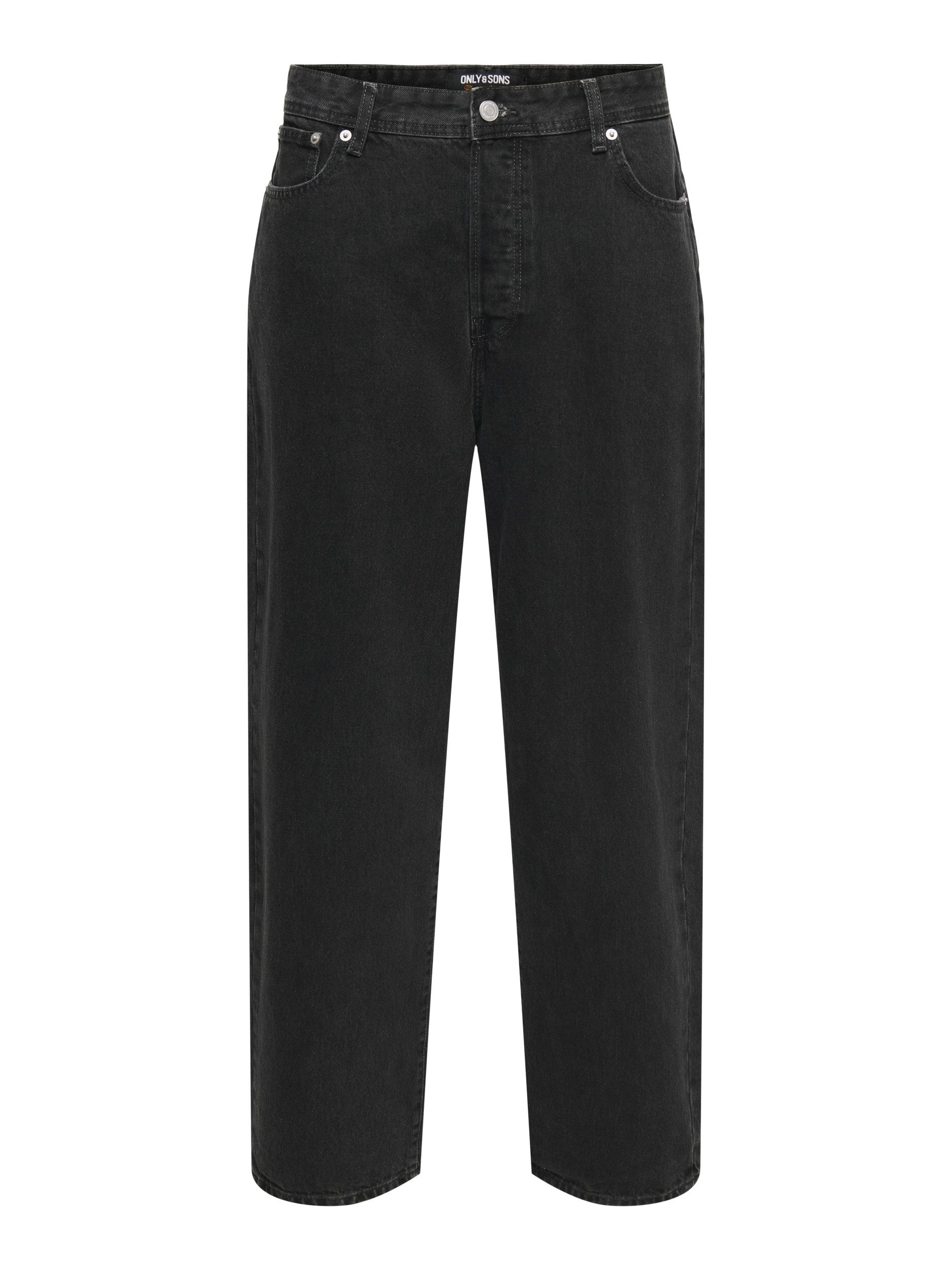 ONLY & SONS Weite Jeans - Basic Baggy Jeans von Only & Sons – ONSFADE LOOSE WB 6778 TAI