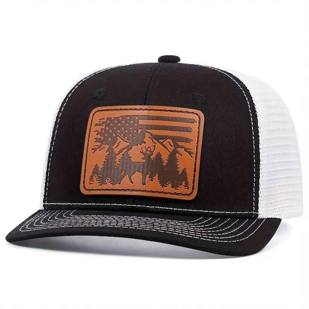 Sporty Trucker Cap U.S.A. Wood USA günstig online kaufen