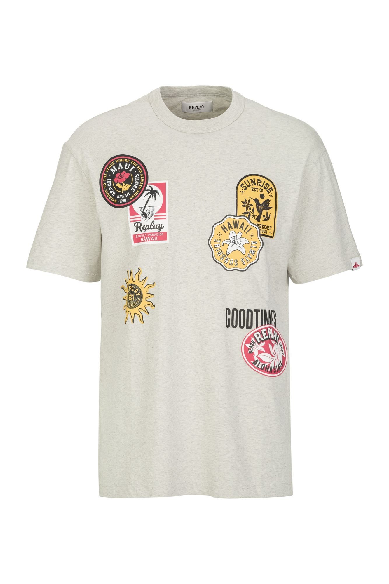 Replay T-Shirt JERSEY günstig online kaufen