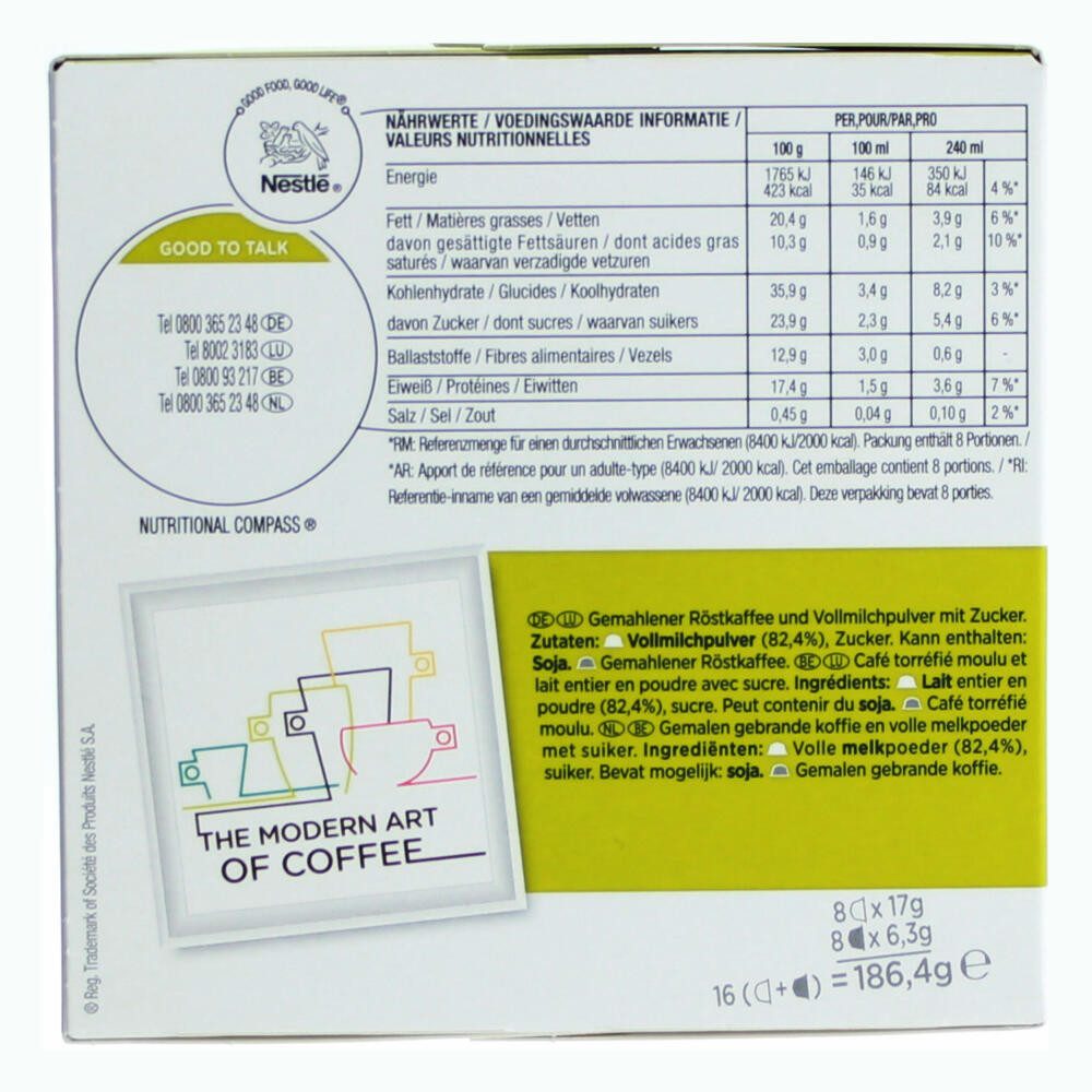 NESCAFÉ® Dolce Gusto® Kaffee Cappuccino, 1 x