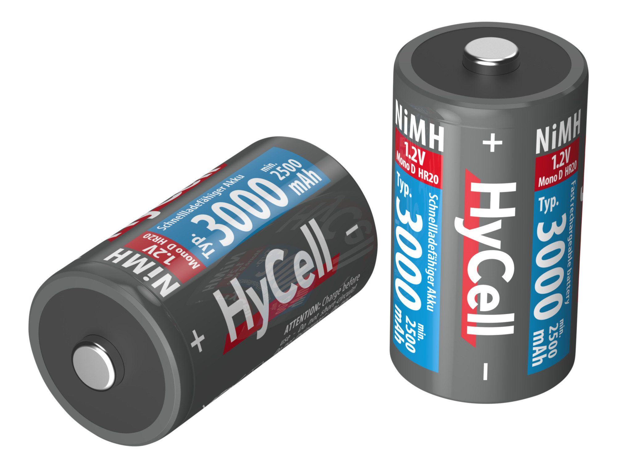 HyCell Mono D Akku 3000 mAh Akku