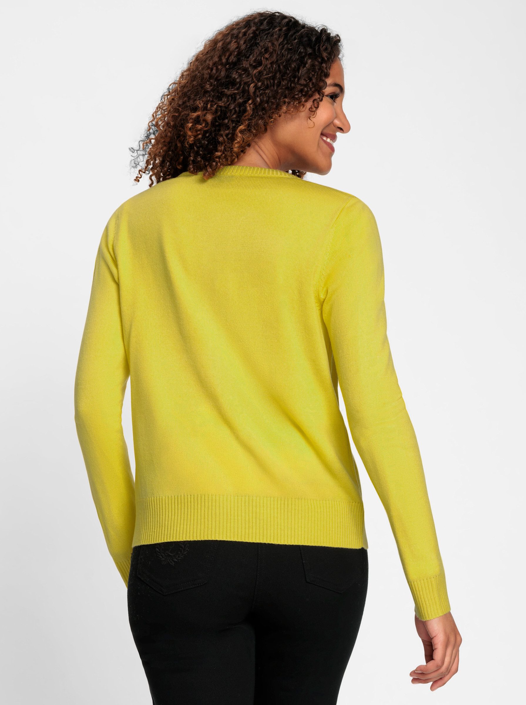 Witt Strickjacke Strickjacke Langarm Jersey