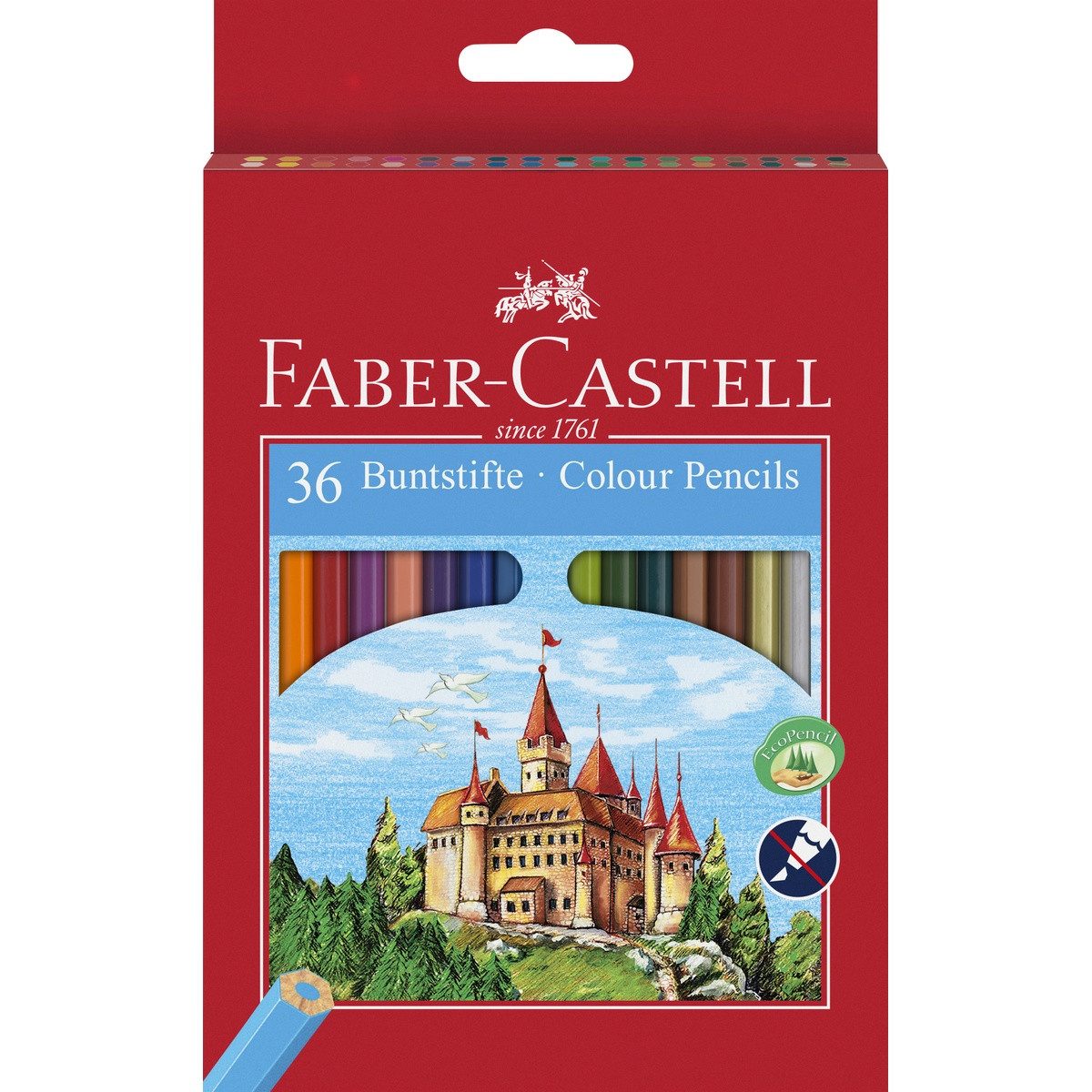 Faber-Castell Buntstift FABER-CASTELL Buntstifte Classic Colour 36 Stück Kartonetui