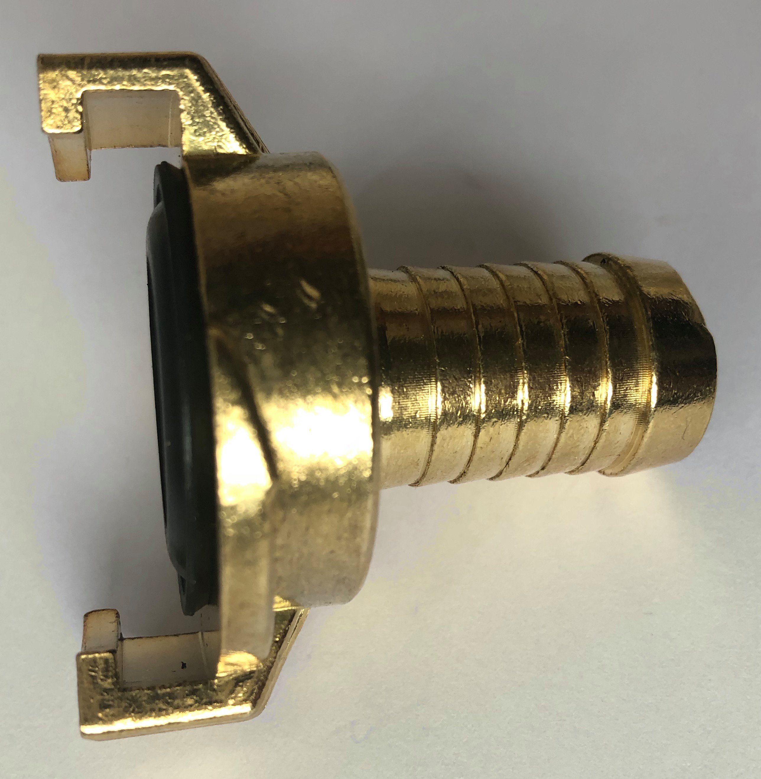 Schlauchkupplung Messing Wasserkupplun Schlauchtülle 1/2" - 1 mm