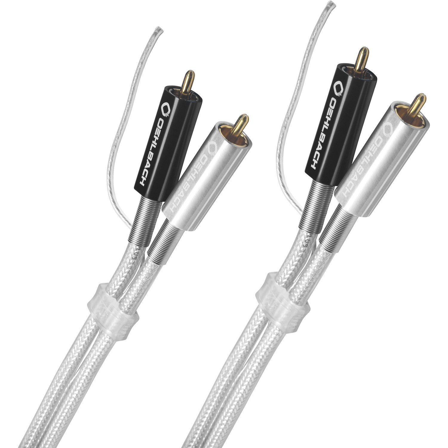 Silver Express Plus Phono Audio-Cinchkabel inklusive Masseleitung Audio-Kabel