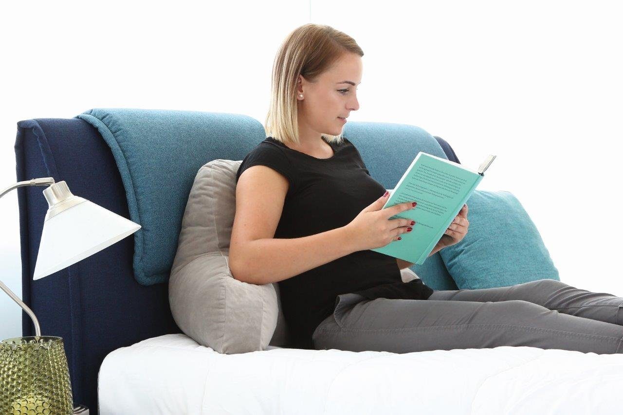 Nightlife Rückenkissen Multifunktionskissen, Bettsitzkissen Nightlife, 85 cm breit, 40 cm hoch, 40 cm tief (Kissen aufgestellt)