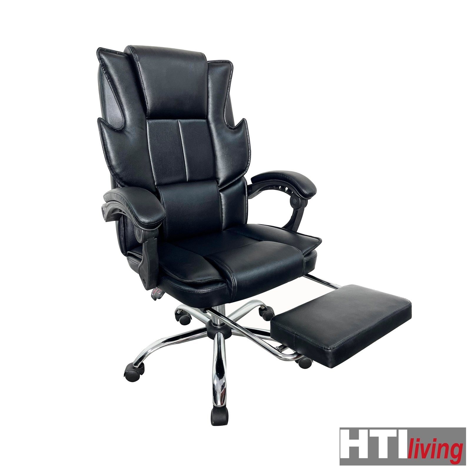 HTI-Living Hebron (Stück, Schwarz 1 Gaming-Stuhl St) Gamingstuhl