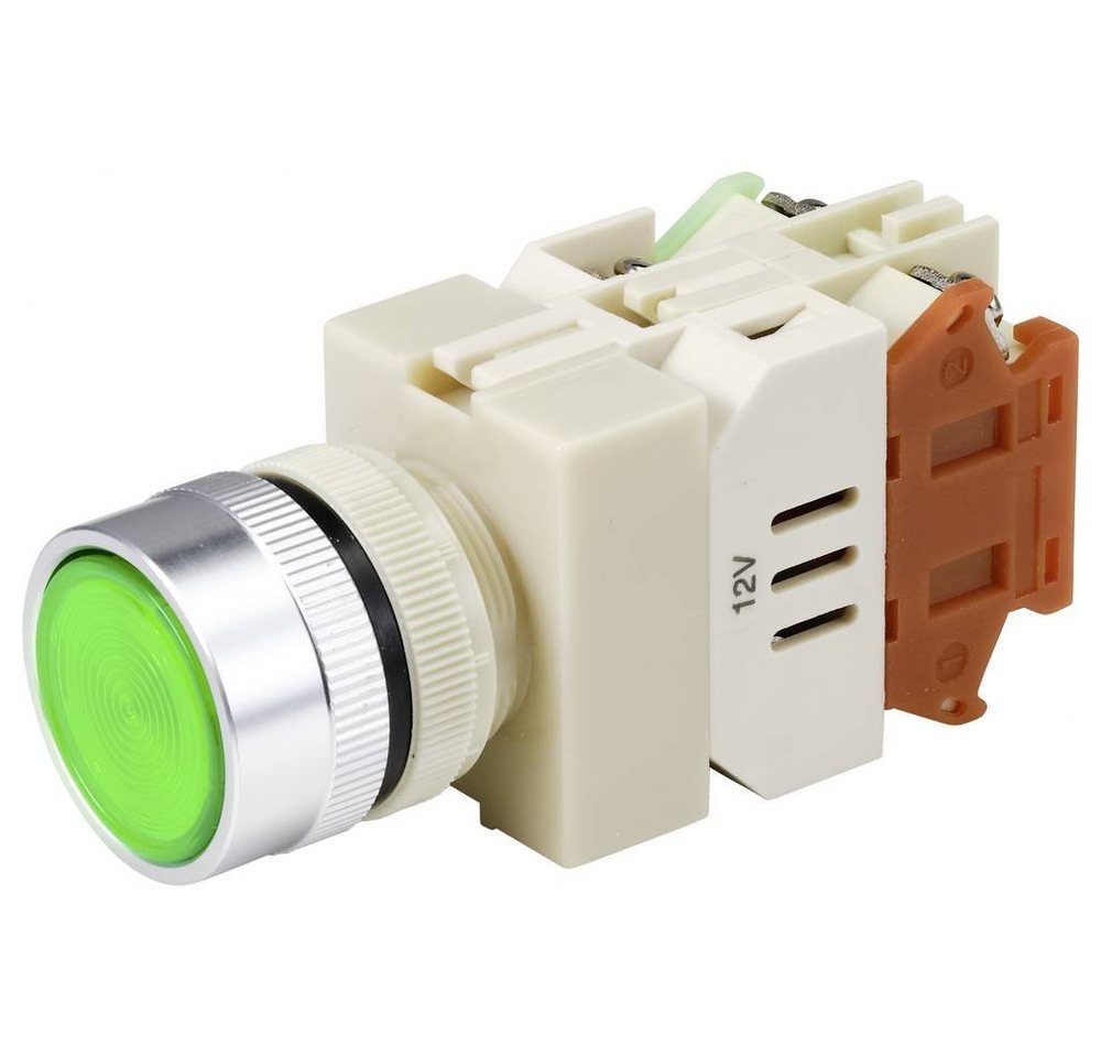 Thumbnail - TRU COMPONENTS Schalter Drucktaster beleuchtet 22 mm