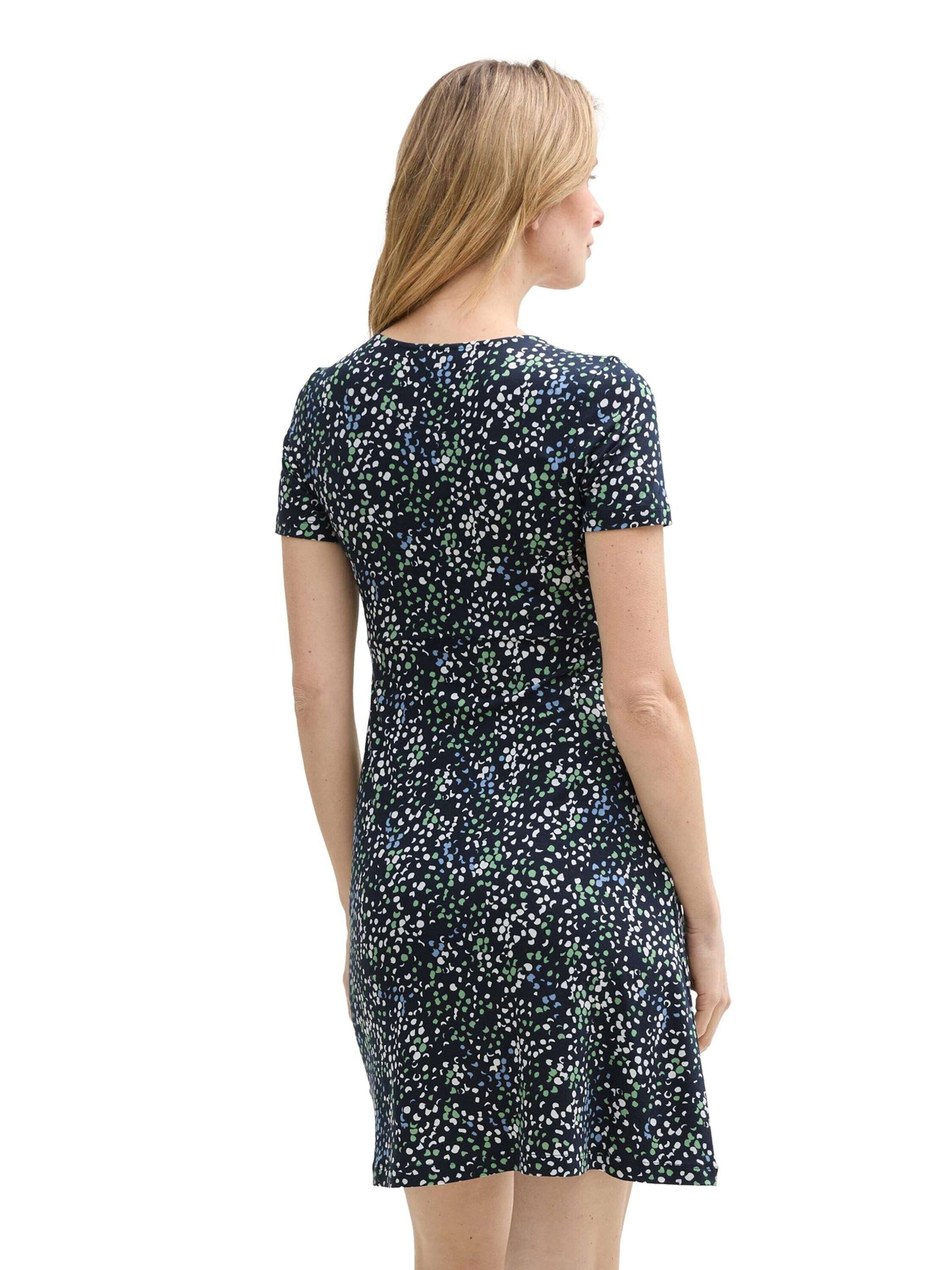 TOM TAILOR Sommerkleid (1-tlg) Drapiert/gerafft
