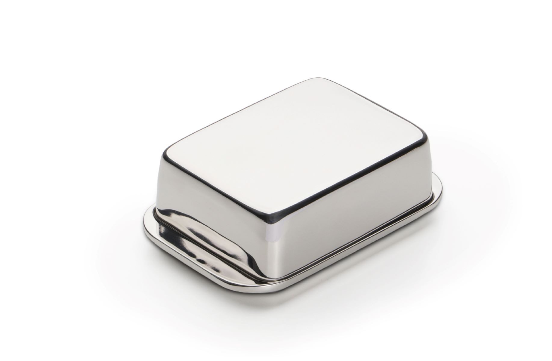 Karl Weis Butterdose Weis Butterdose aus Edelstahl, doppelwandig, Edelstahl, (1-tlg)