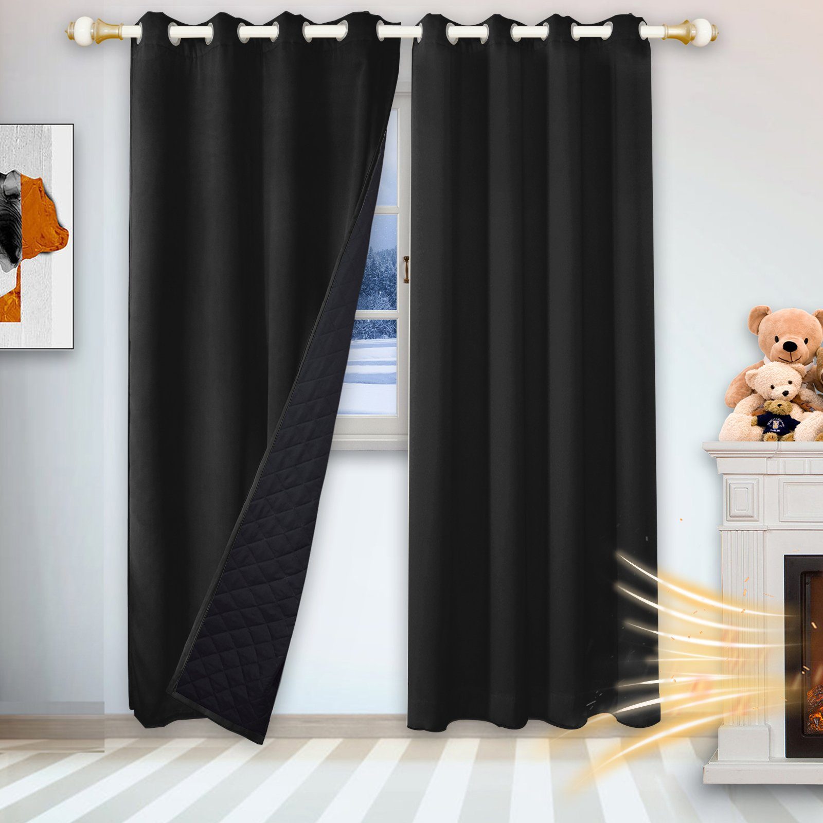 BTTO V&G Türvorhang Trennwandvorhang 1 Panels günstig online kaufen