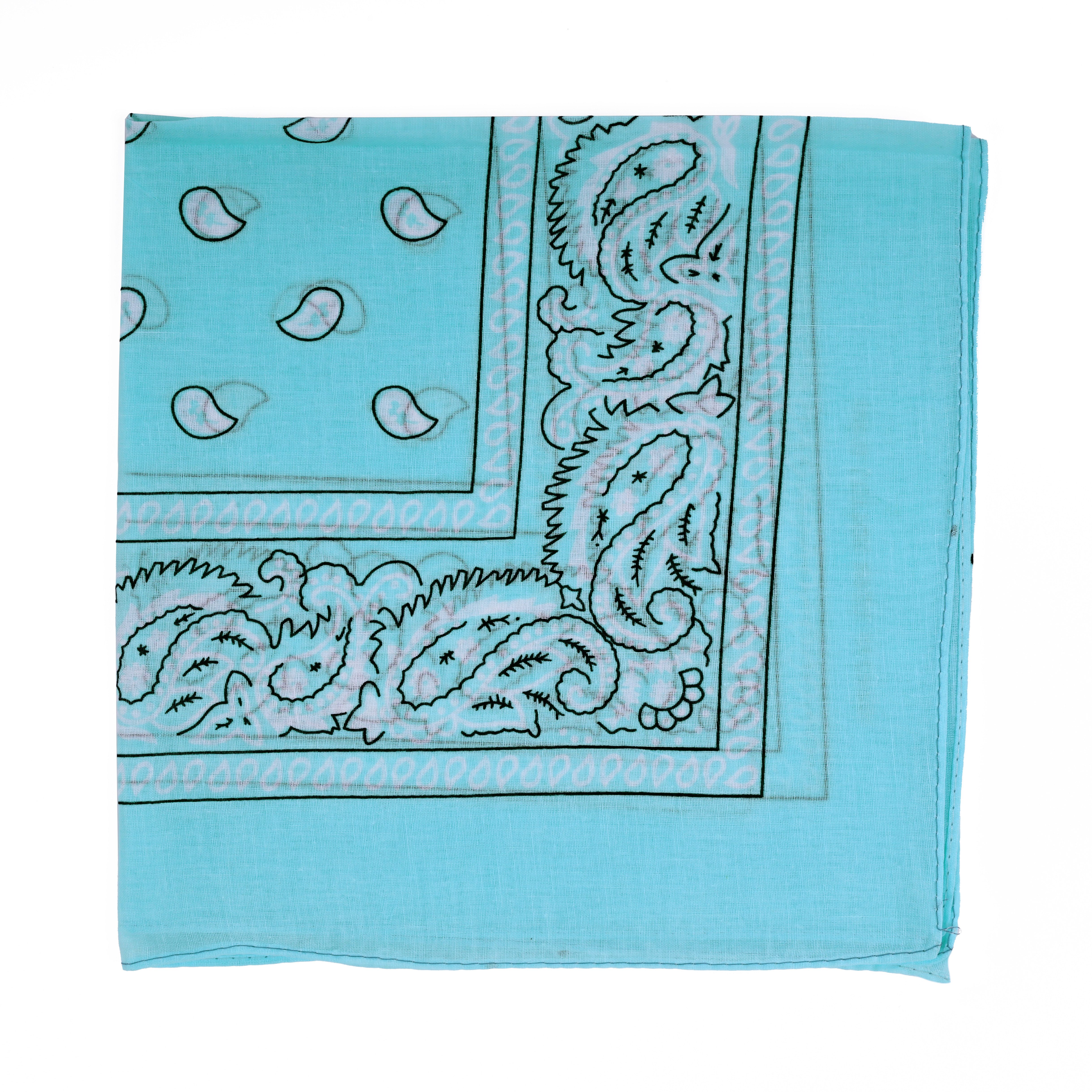 Bandana Bandana Paisley (3er Pack) 55x55 cm – Baumwolle Kopftuch Halstuch
