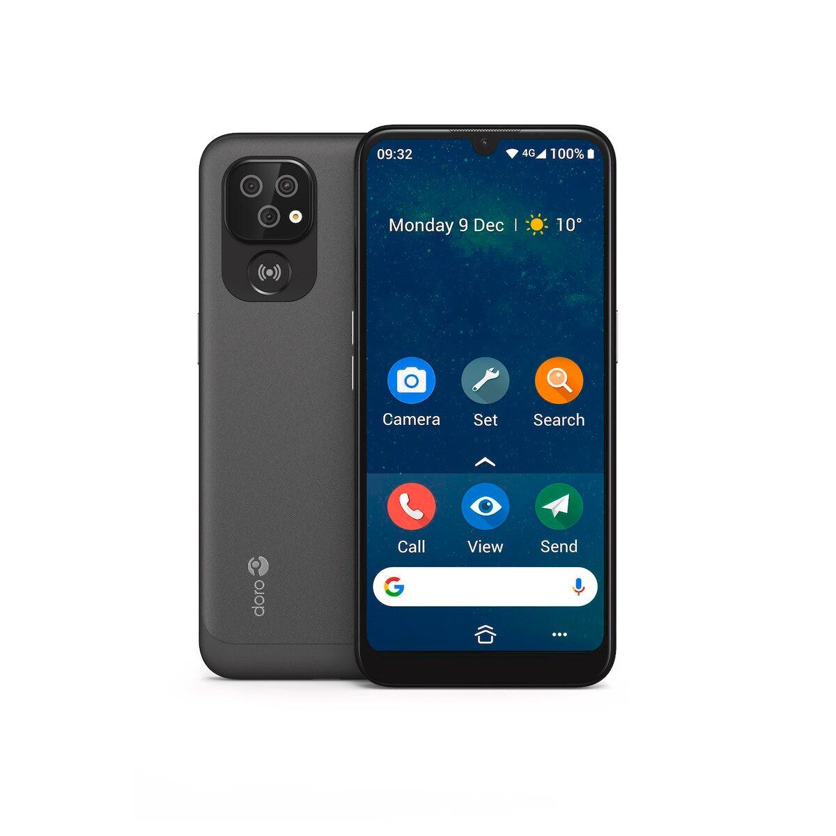 Doro Doro 8100 Plus Seniorenhandy (6,1 Zoll, Hörgerätekompatibilität)