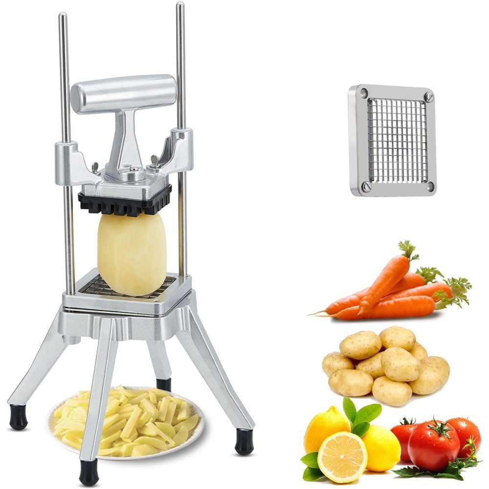 GarveeMore Zerkleinerer Gewerbliche Gemüse Chopper Edelstahl Obst Gemüse Cutter