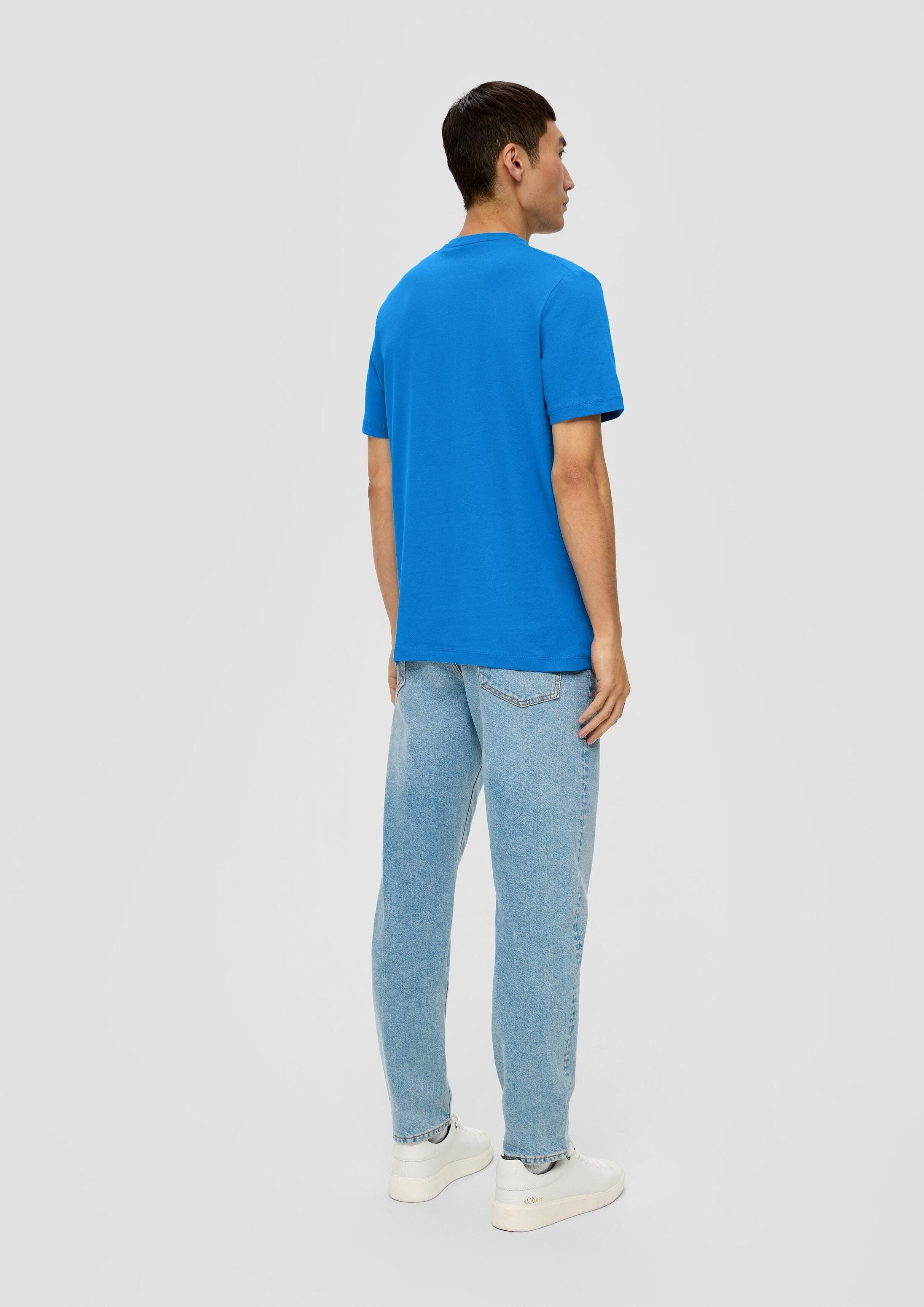 s.Oliver Kurzarmshirt T-Shirt s.Oliver Print-Shirt