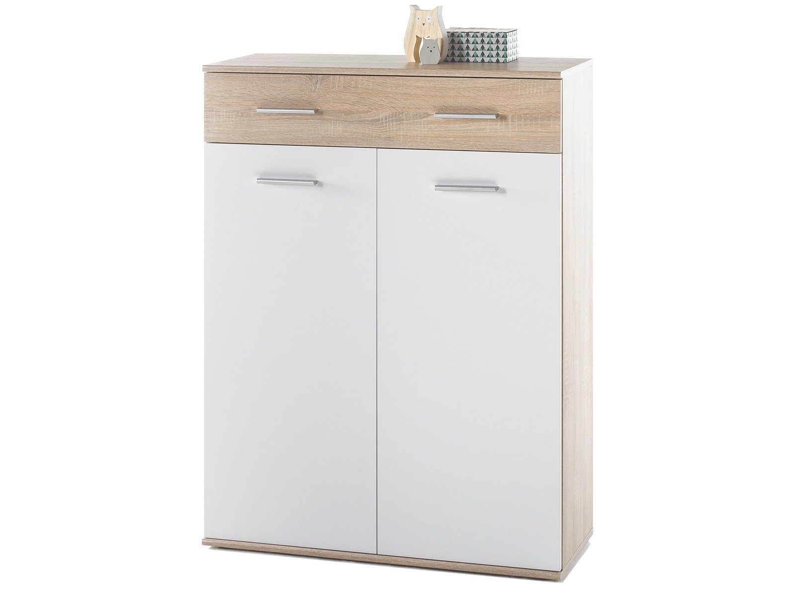 PREISBRECHER Schuhschrank Mansfield 90 x 120 x 36 cm (B/H/T)