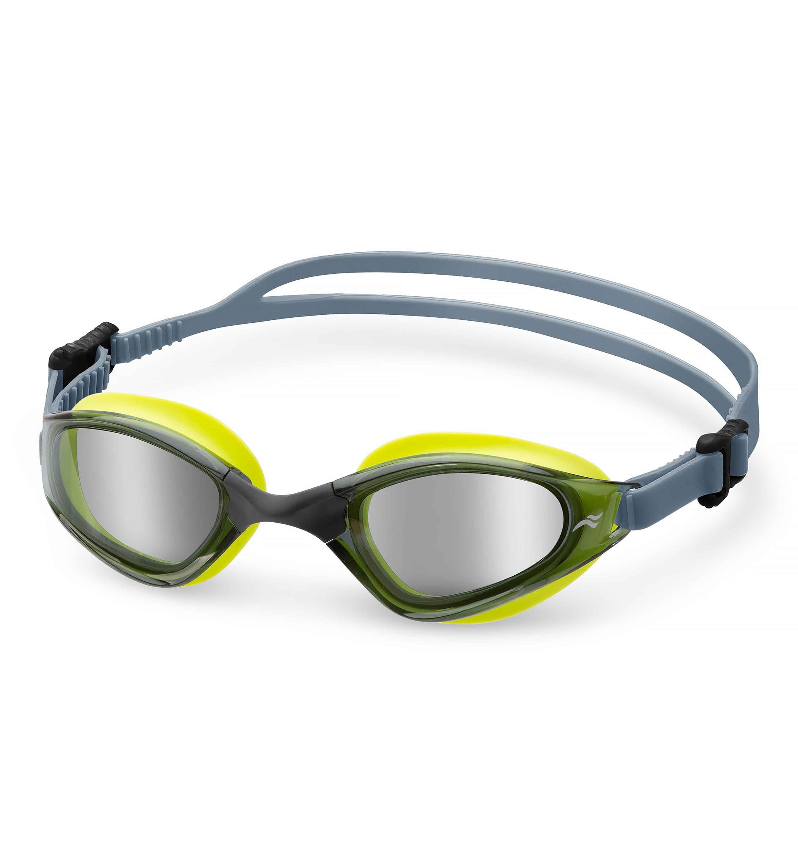 Aqua Speed Schwimmbrille Zen Sportmaske verspiegelt grün – UV & beschlagfreie Sicht, Bequeme Passform mit Anti-Fog – perfekte Allround-Lösung