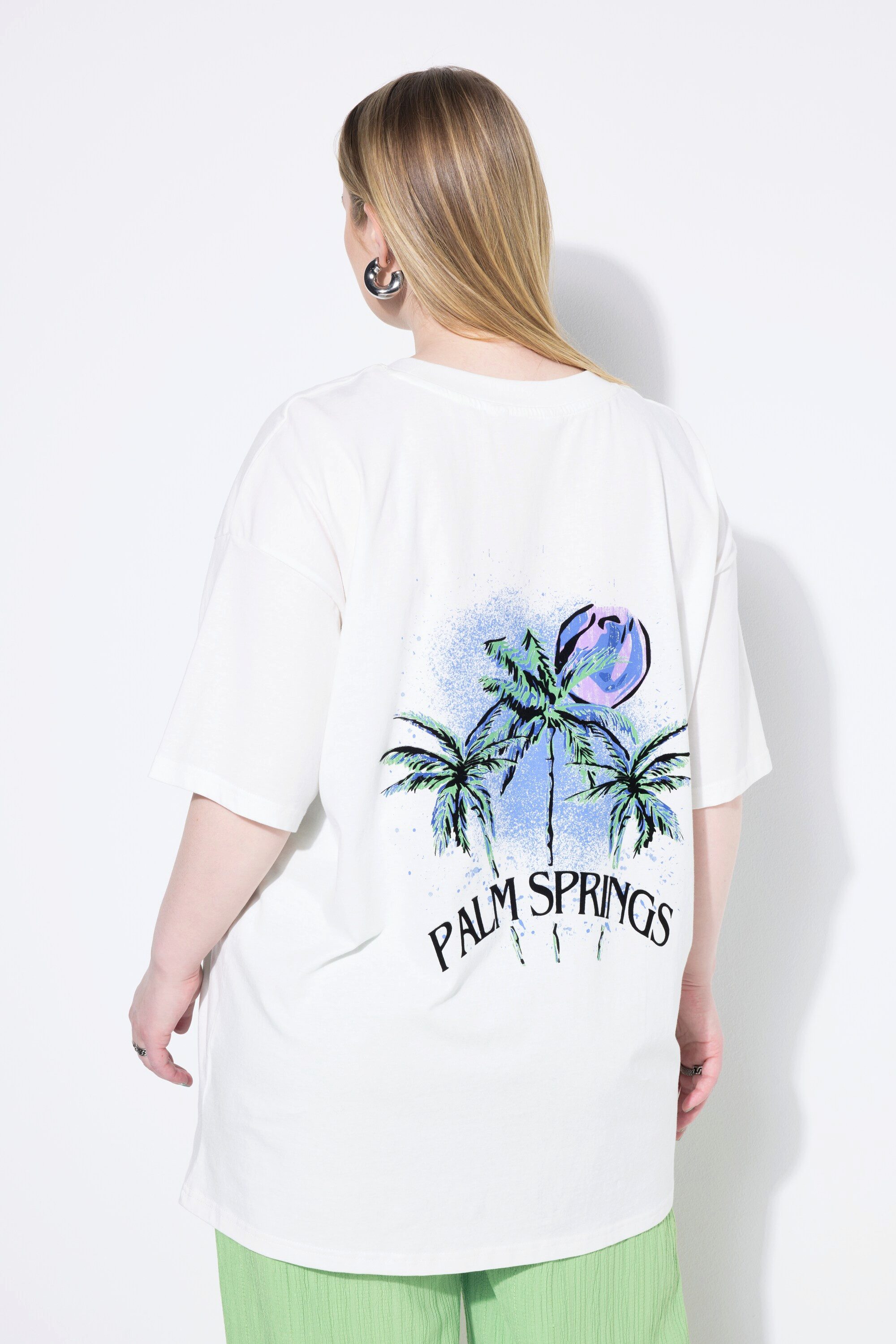 Studio Untold T-Shirt T-Shirt Oversize Shape Halbarm Rückenprint