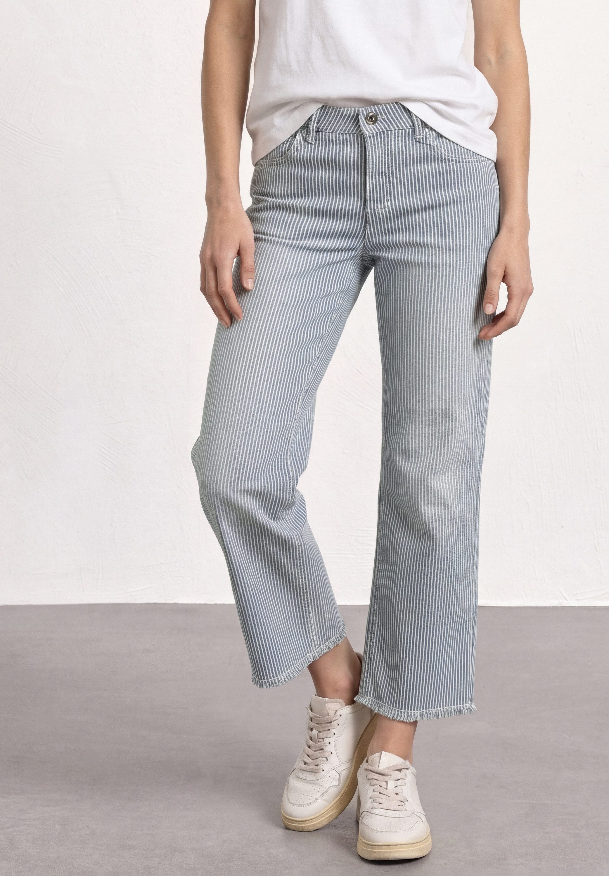 STREET ONE Comfort-fit-Jeans Middle Waist
