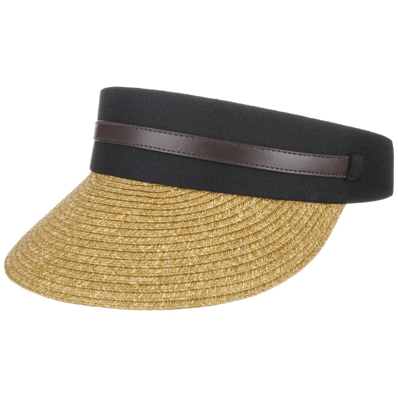 Lipodo Visor (1-St) Visor mit Schirm natur-schwarz