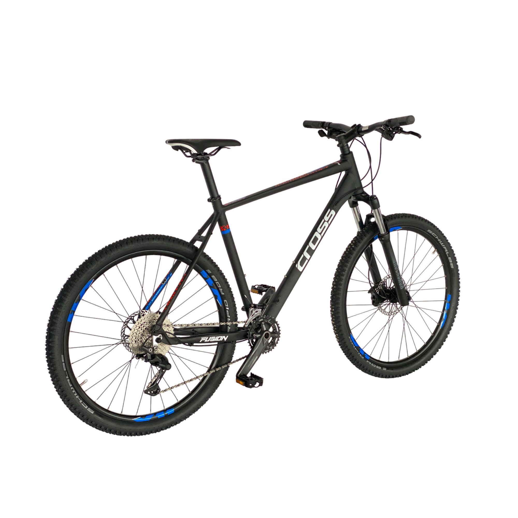 Airtracks Mountainbike 27,5 Zoll Mountainbike FUSION X MTB, 12 Gang, (Shimano Deore RD-M6100 SGS), ROCK SHOX JUDY SILVER - 46 50 54 cm - Mod. 2026