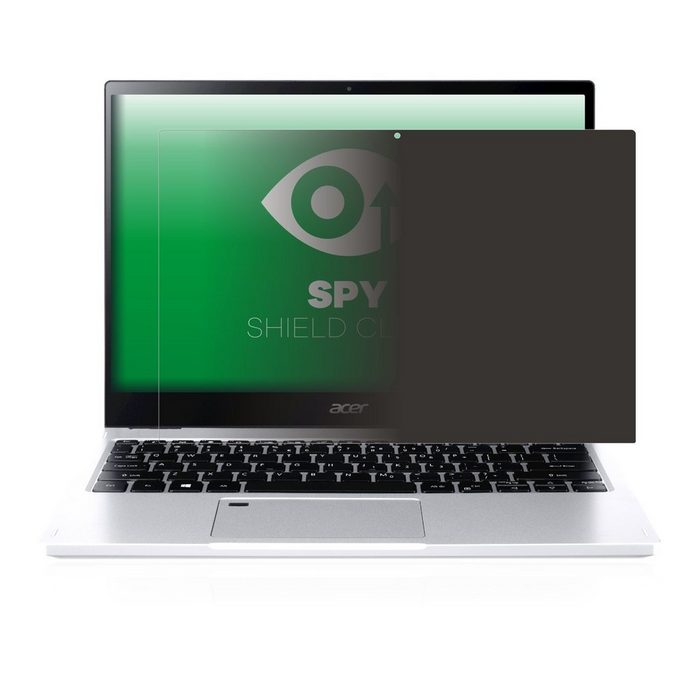 upscreen Blickschutzfolie für Acer Spin 3 SP313-51N Displayschutzfolie Blaulichtfilter Privacy Folie Schutzfolie Sichtschutz klar Anti-Spy