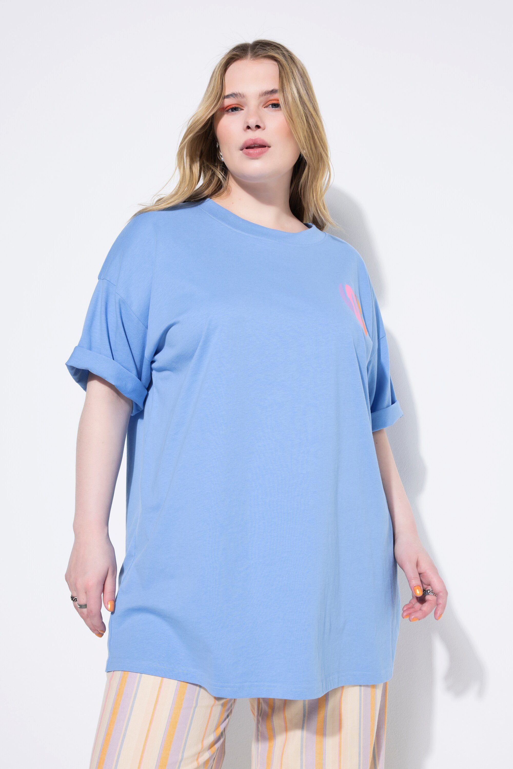 Studio Untold T-Shirt T-Shirt Oversize Shape Halbarm günstig online kaufen