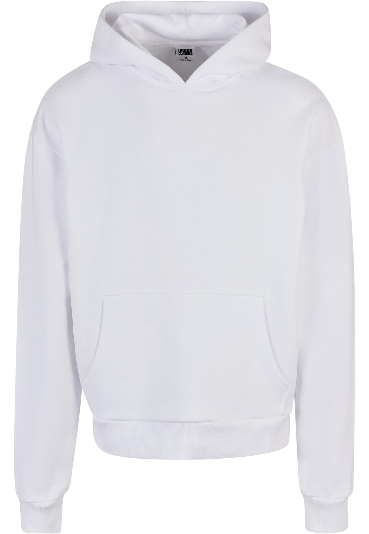 URBAN CLASSICS Sweater Herren Ultra Heavy Hoody (1-tlg) white