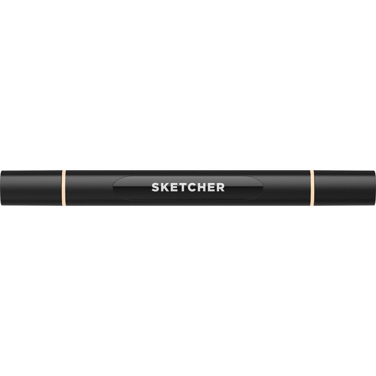 Thumbnail - MOLOTOW Filzstift Twinmarker Sketcher brush+chisel BE440 milchkaffee hell