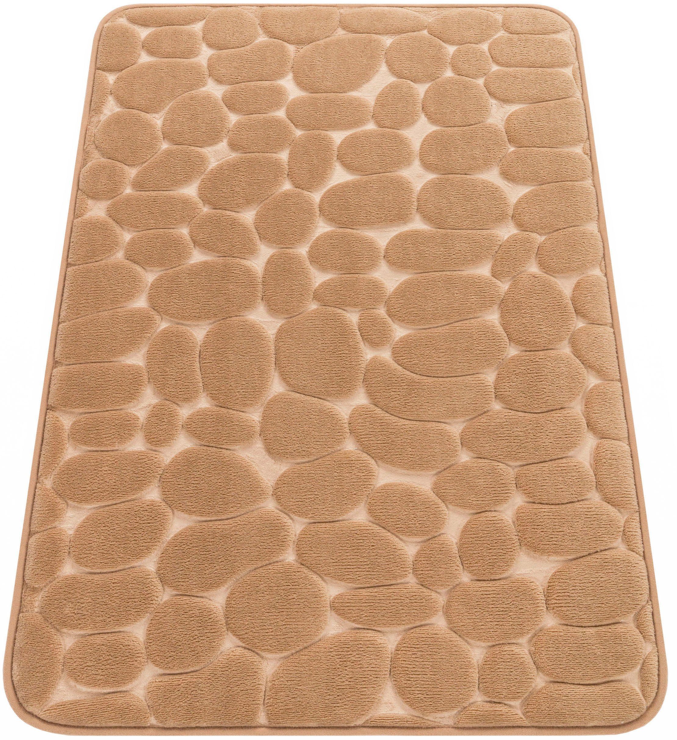 Paco Home Badematte Corby 256, Memory-Schaum Effekt, Höhe 13 mm, rutschhemm günstig online kaufen