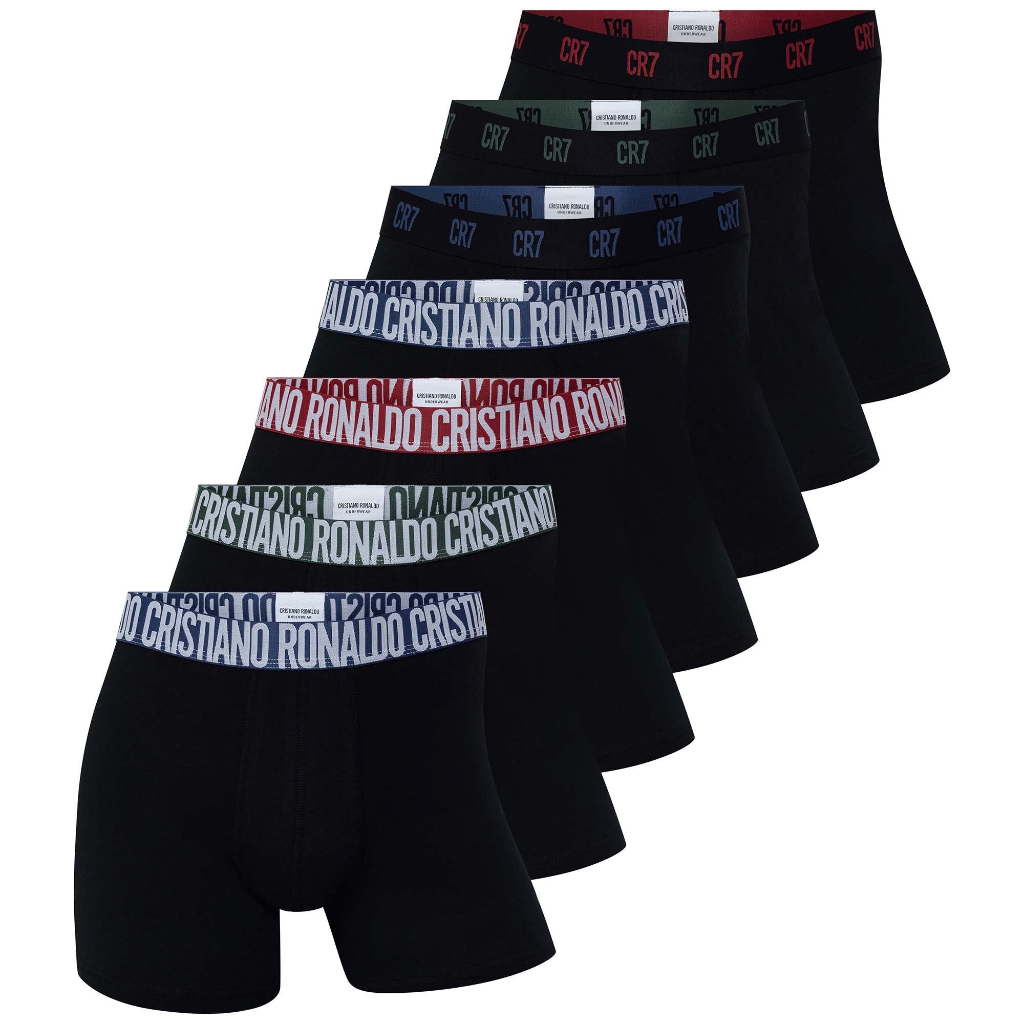 CR7 Boxer Herren Boxershort 7er Pack Baumwolle (Packung, 7er Pack) günstig online kaufen