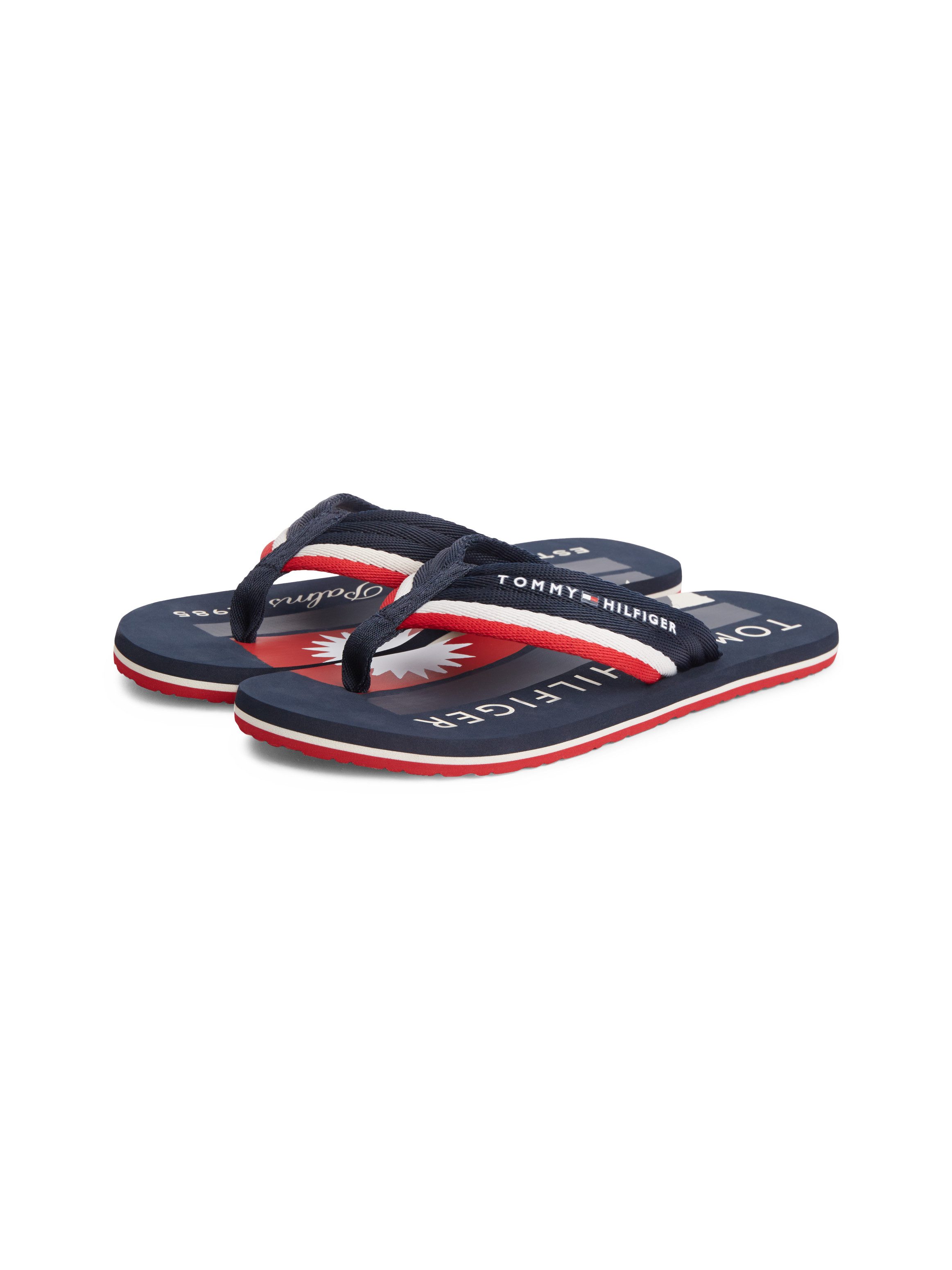 PATCH HILFIGER BEACH SANDAL Zehentrenner