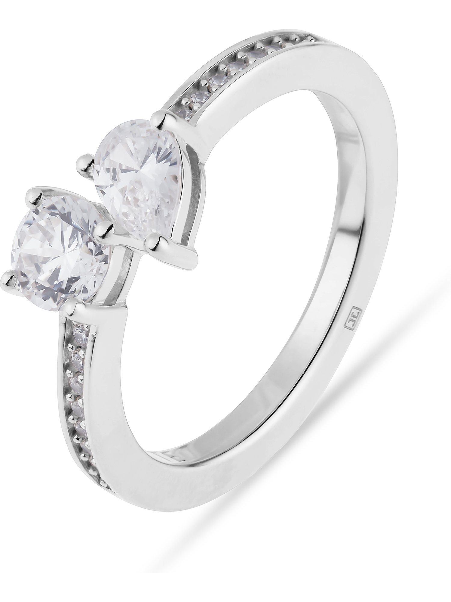 JETTE Silberring, Zirkonia günstig online kaufen