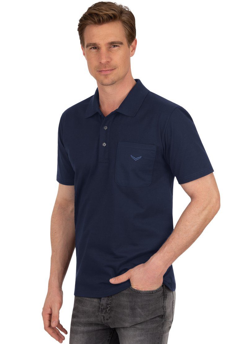 Trigema Poloshirt TRIGEMA Poloshirt aus Single-Jersey günstig online kaufen