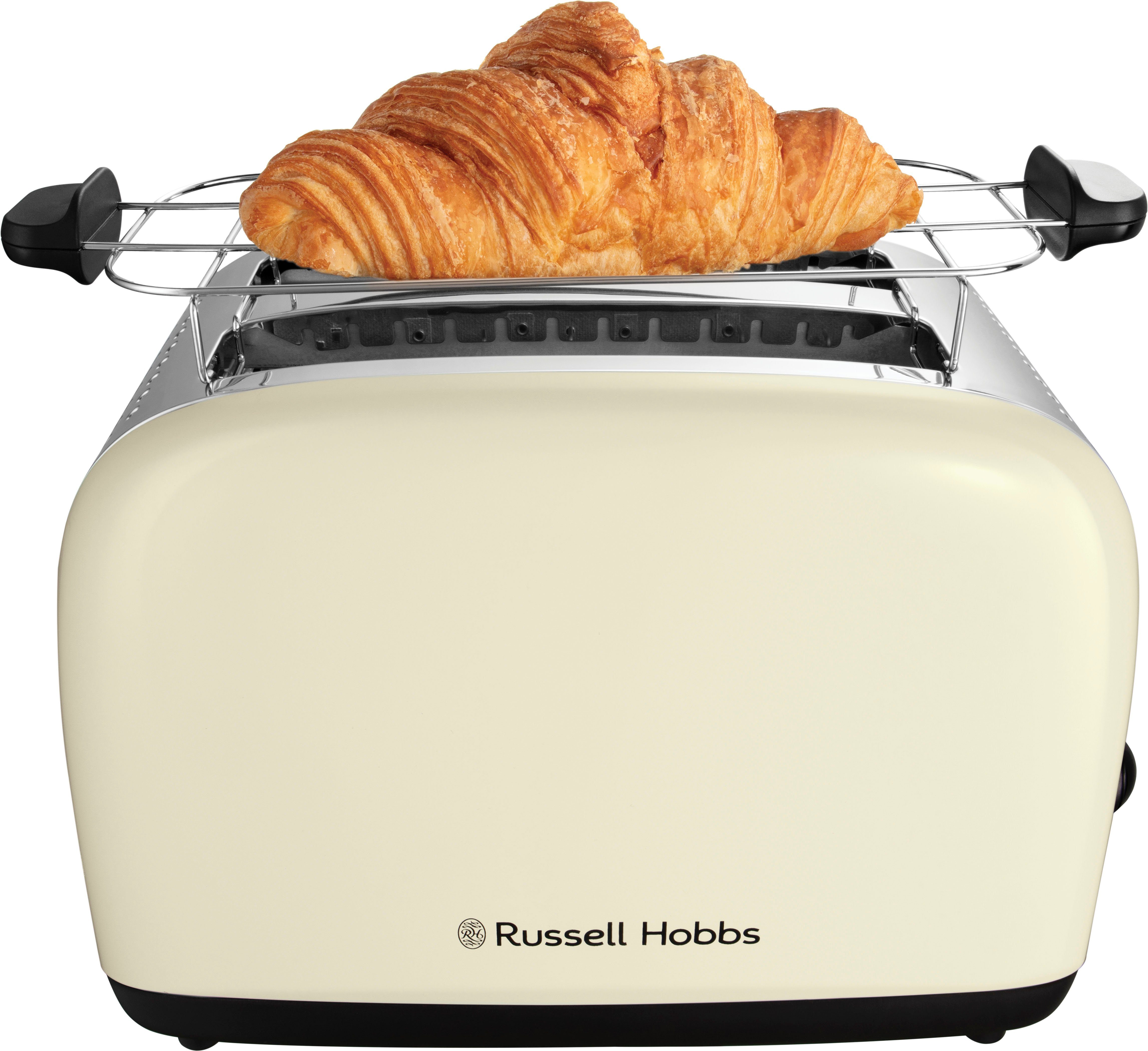 26551-56, Toaster RUSSELL 2 HOBBS Colours lange W Scheiben, 2 Plus Schlitze, 1600 für