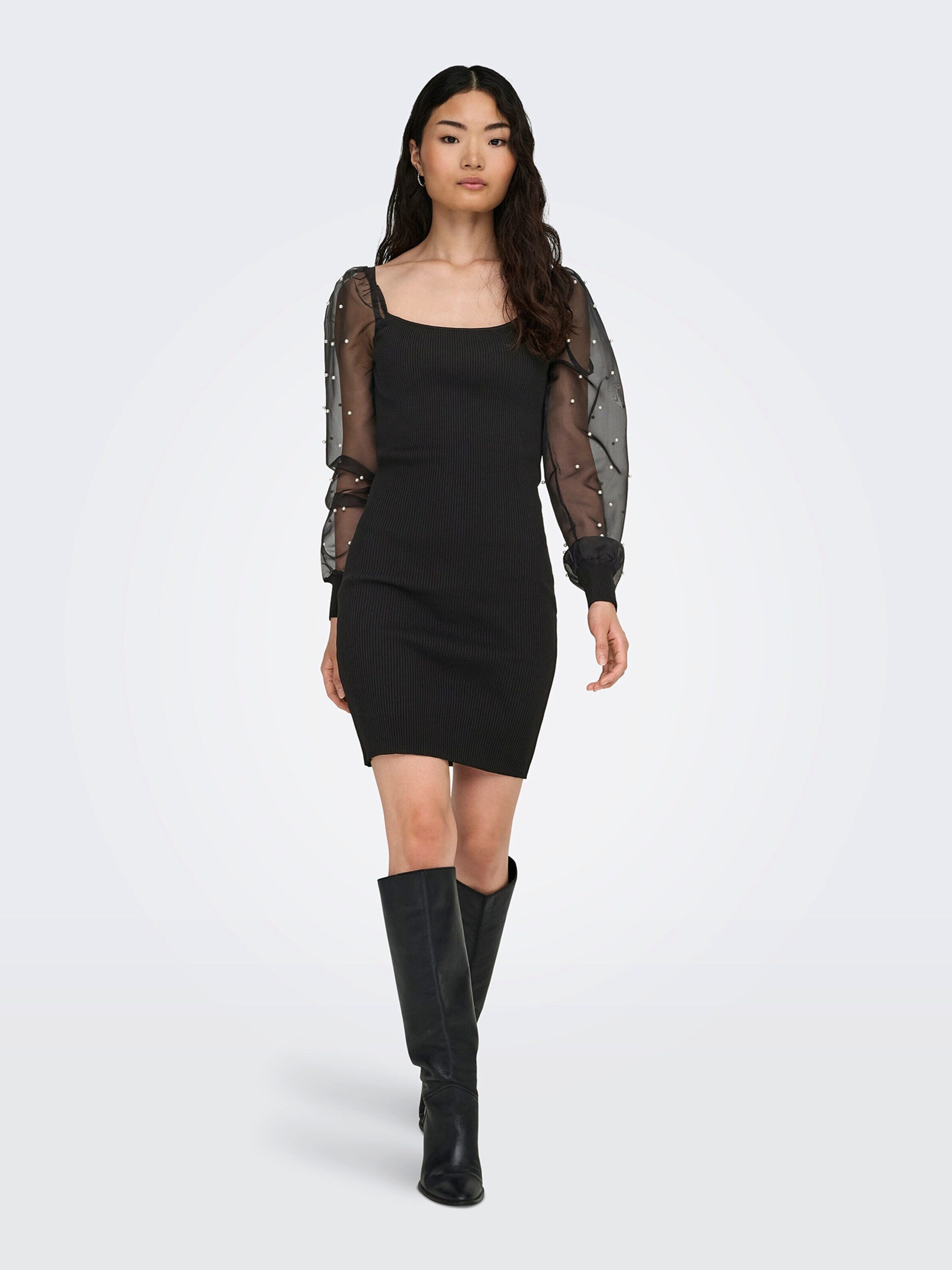 ONLY Minikleid ONLVANESSA (1-tlg) Perlen